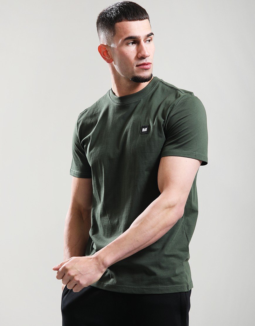 Weekend Offender Cannon Beach T-Shirt Black Forest Green