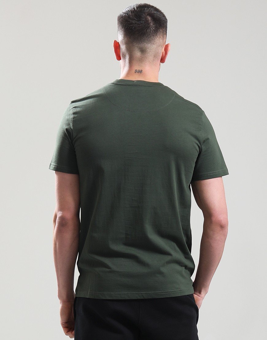 Weekend Offender Cannon Beach T-Shirt Black Forest Green