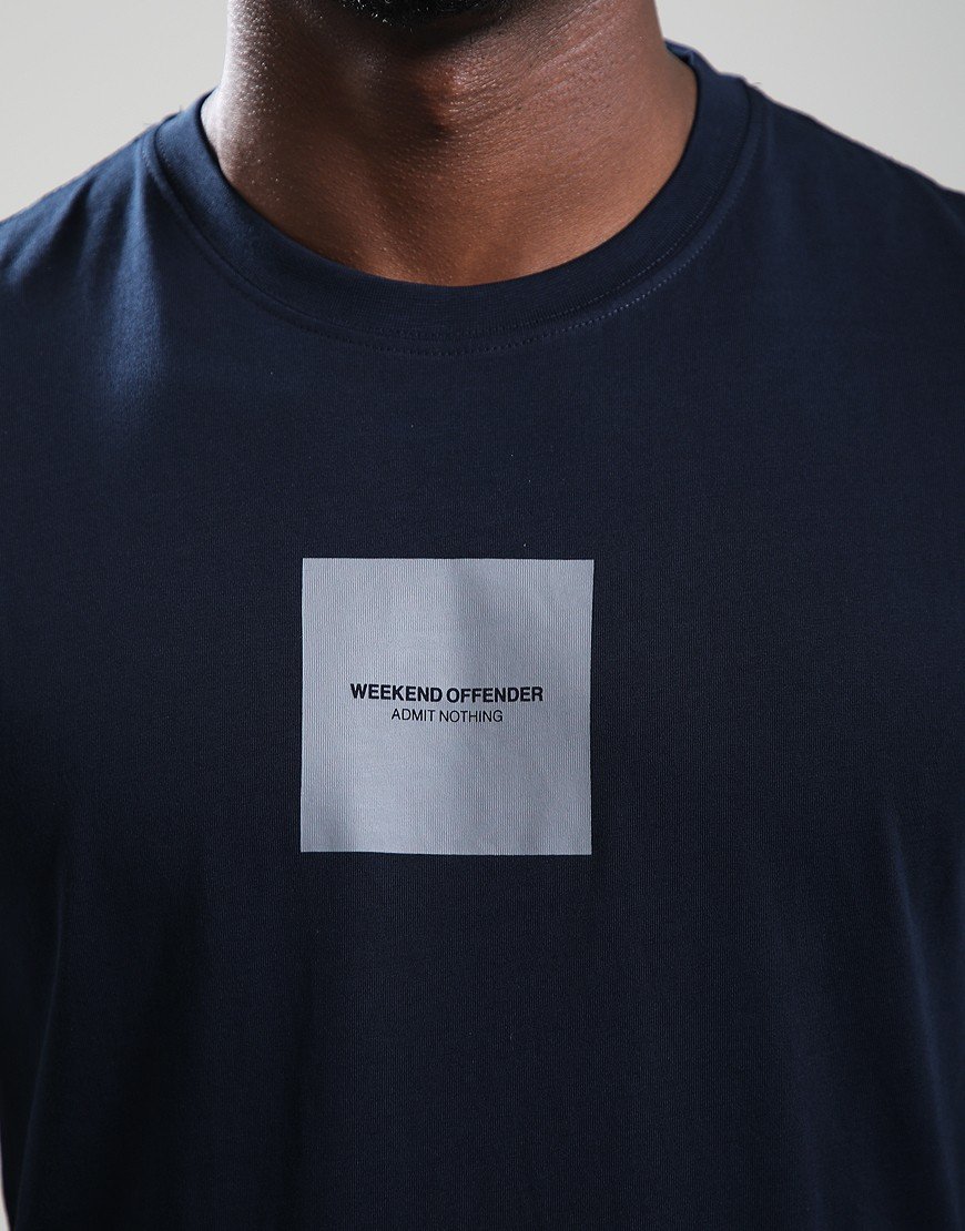 Weekend Offender Carinthia T-Shirt Navy/Mid Grey