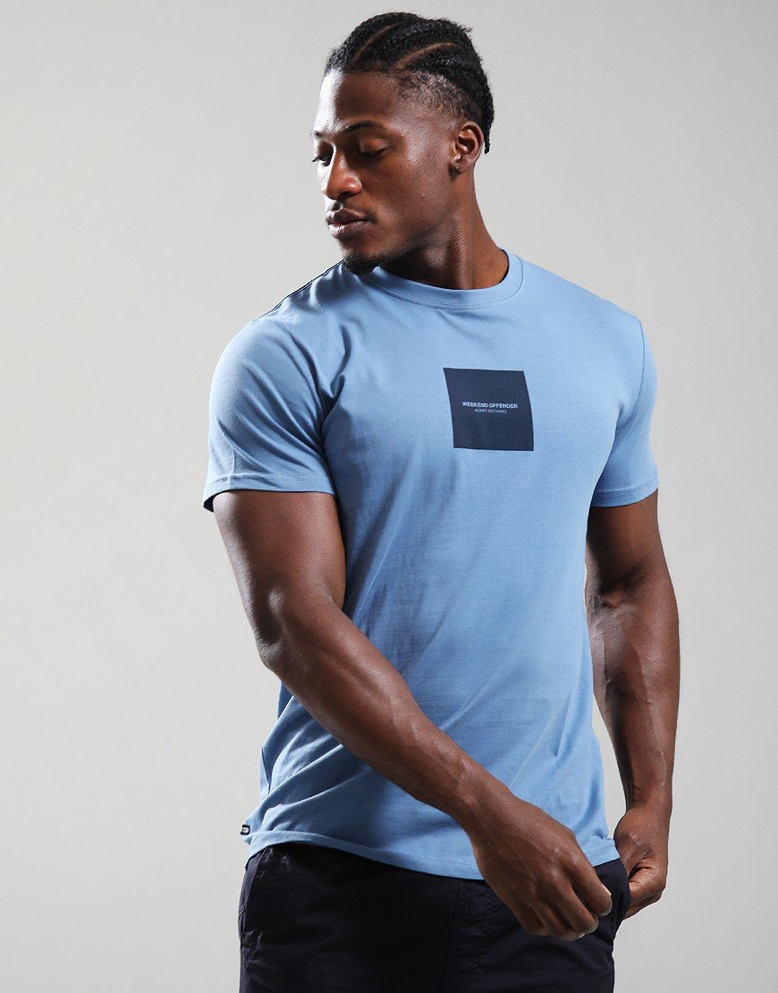 Weekend Offender Carinthia T-Shirt Thunder Blue/Navy