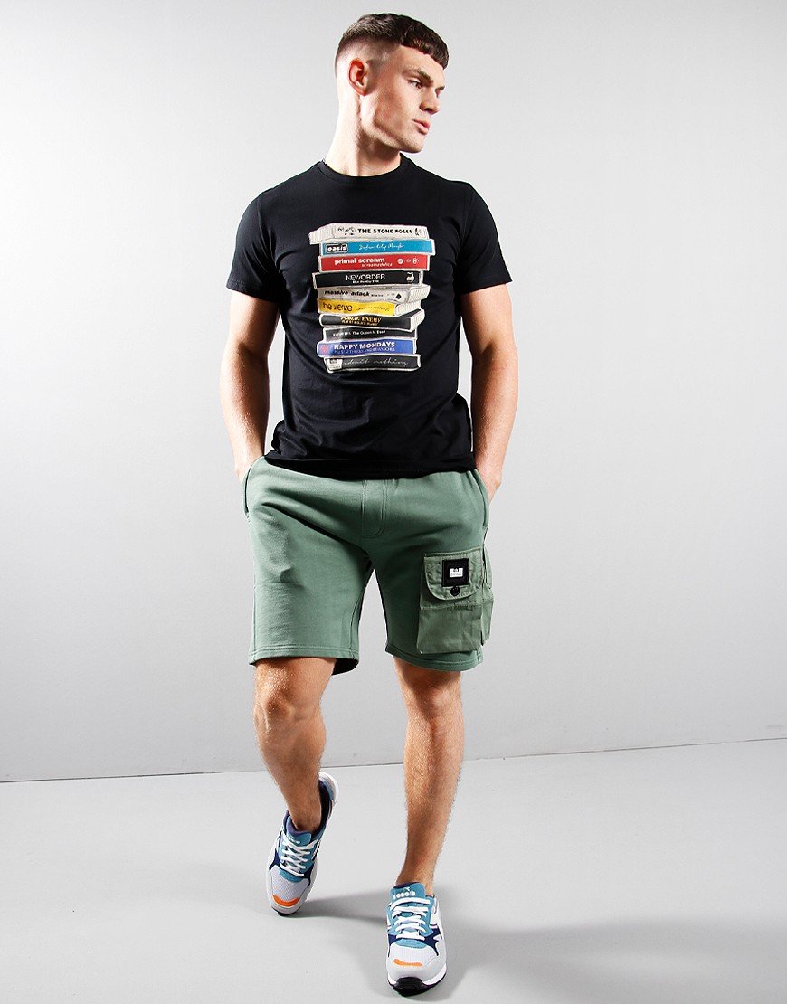 Weekend Offender Cassettes T-Shirt Black