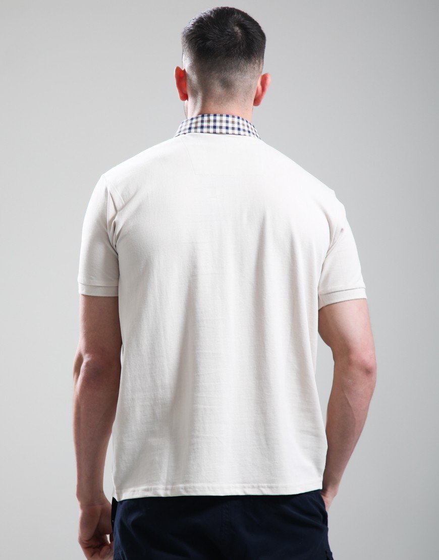 Weekend Offender Costa Polo Shirt Cement