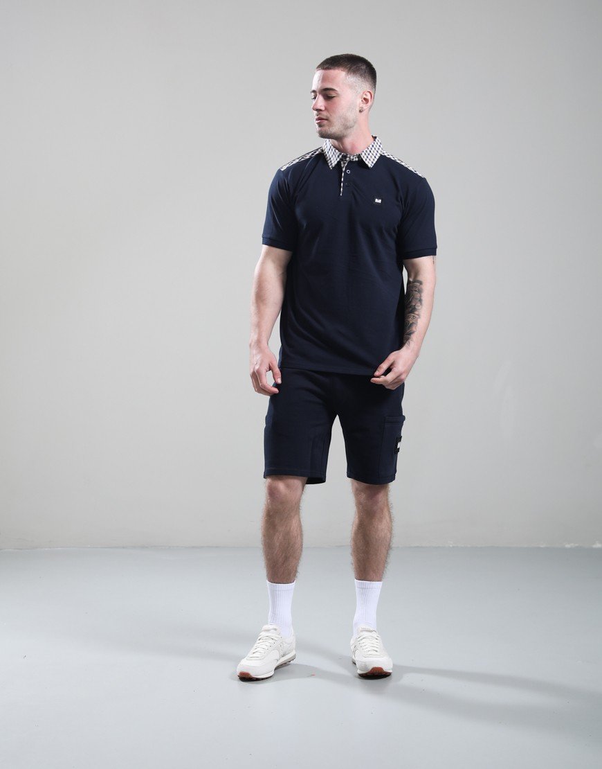 Weekend Offender Costa Polo Shirt Navy