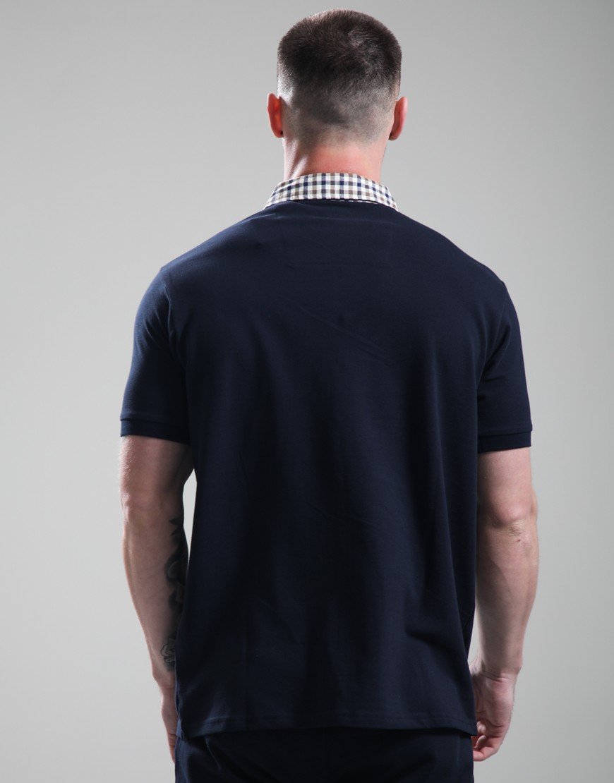 Weekend Offender Costa Polo Shirt Navy