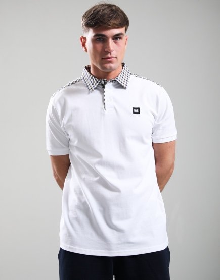 Weekend Offender Costa Polo Shirt White