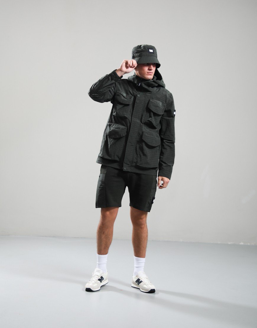 Weekend Offender Cotoca Ripstop Field Jacket Black Forest Green