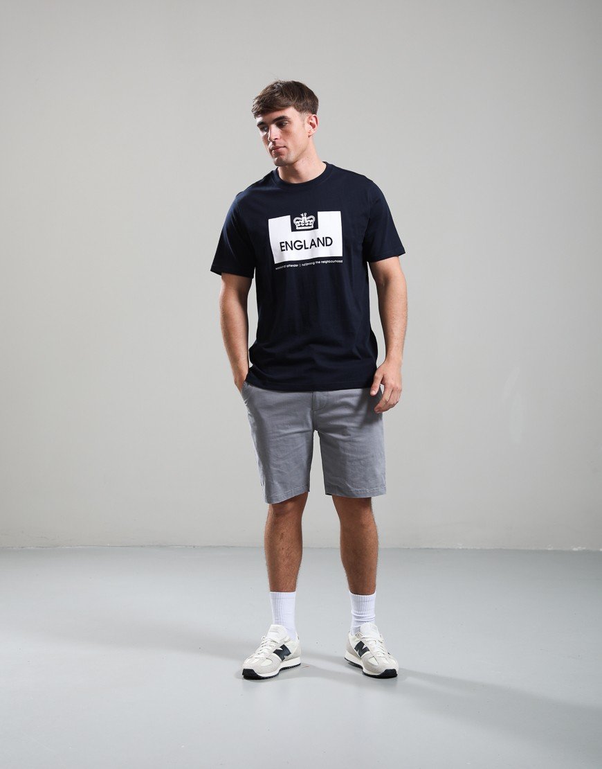 Weekend Offender England Country Series T-Shirt Navy