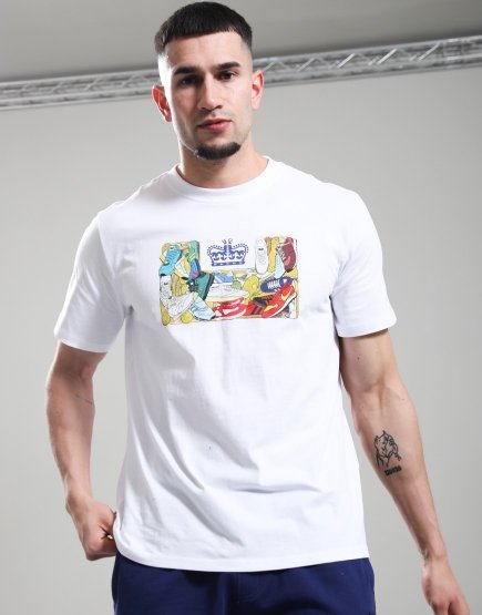 Weekend Offender D'Arblay Graphic T-Shirt White