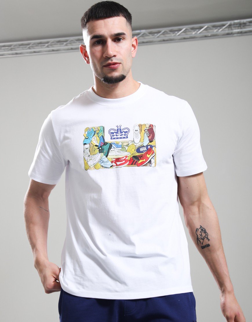 Weekend Offender D'Arblay Graphic T-Shirt White