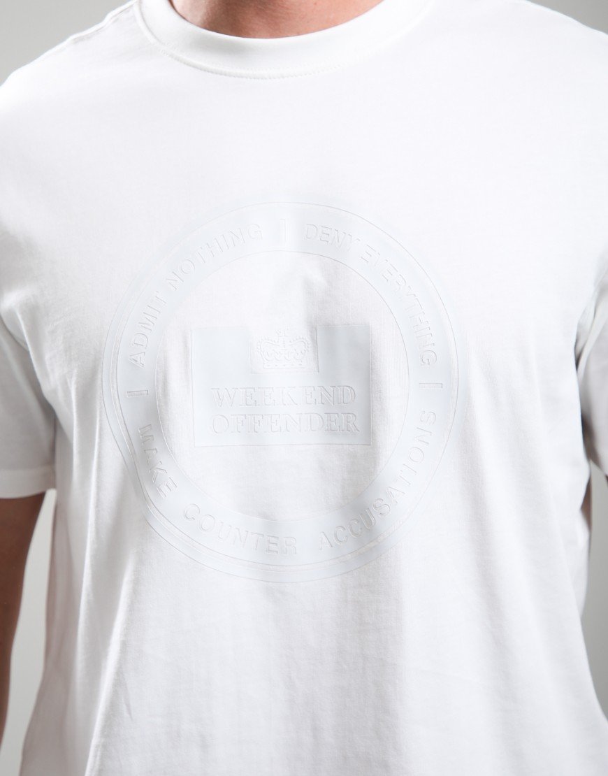 Weekend Offender Deny T-Shirt Ghost
