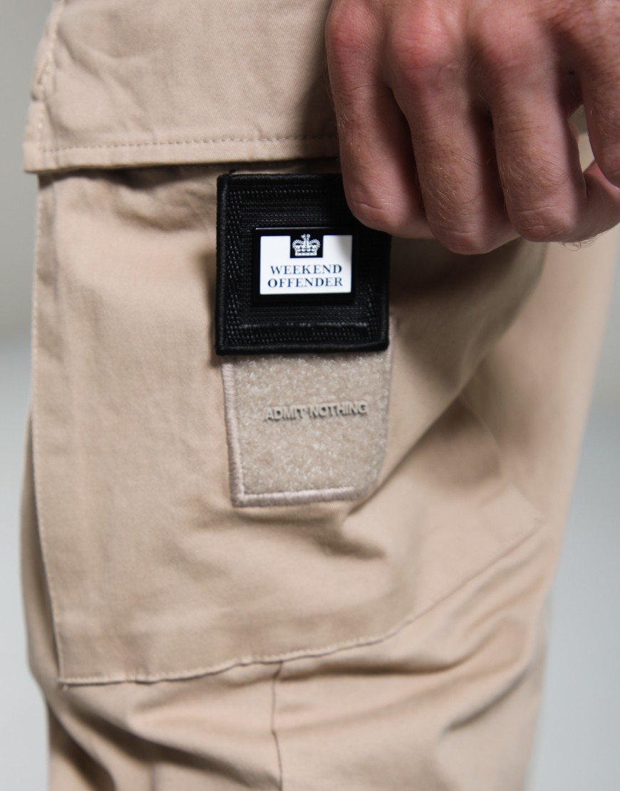 Weekend Offender Eldon Cargo Pant Stone
