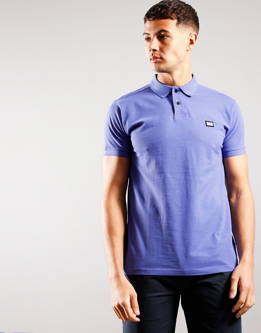electric blue polo