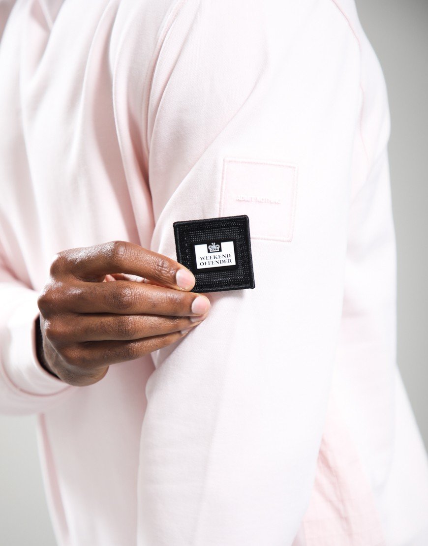 Weekend Offender F Bomb Sweat Soft Pink