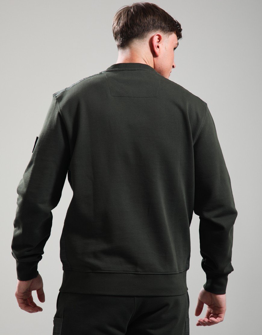 Weekend Offender F Bomb Sweat Black Forest Green