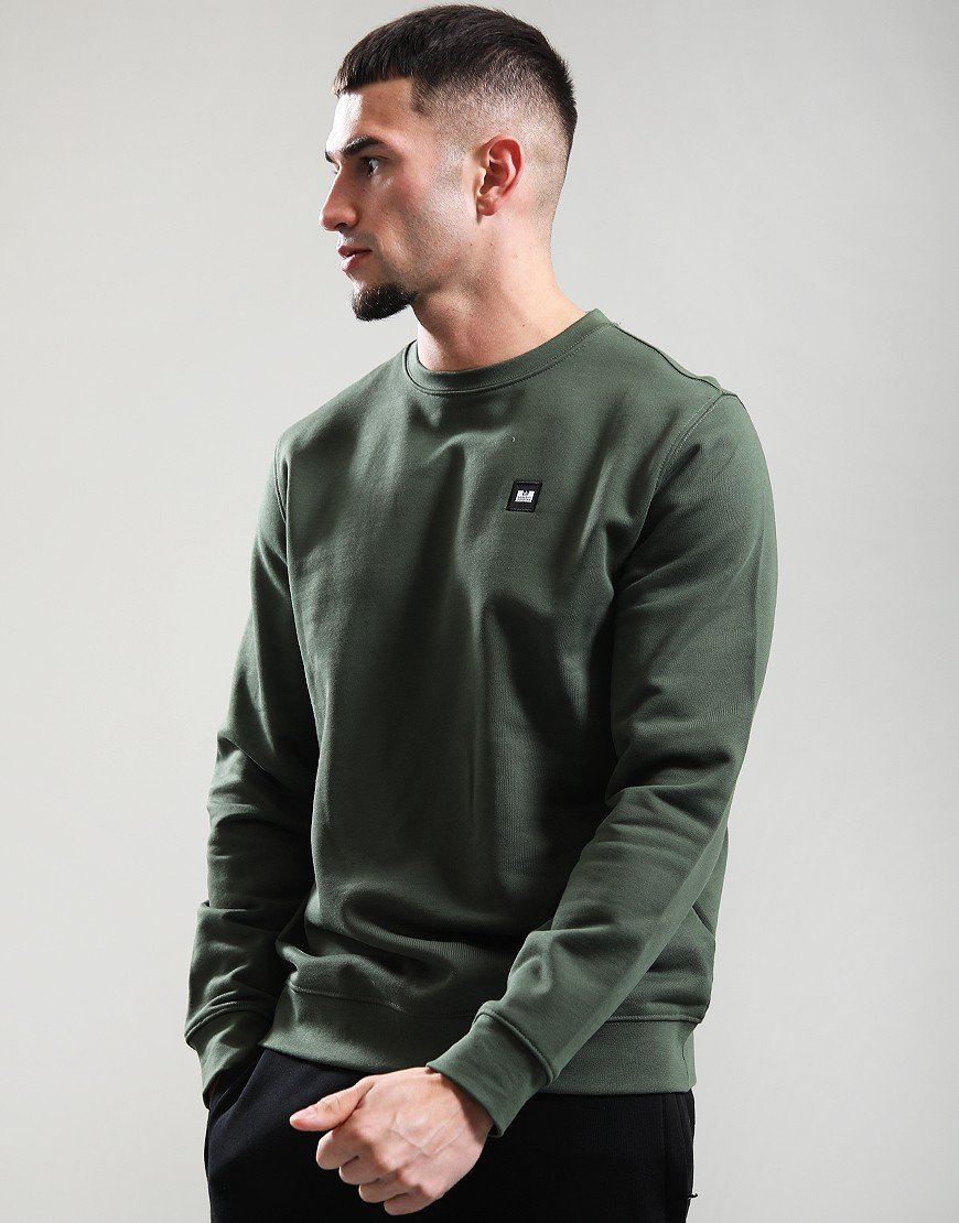 Weekend Offender Ferrer Crew Sweat Bay Leaf