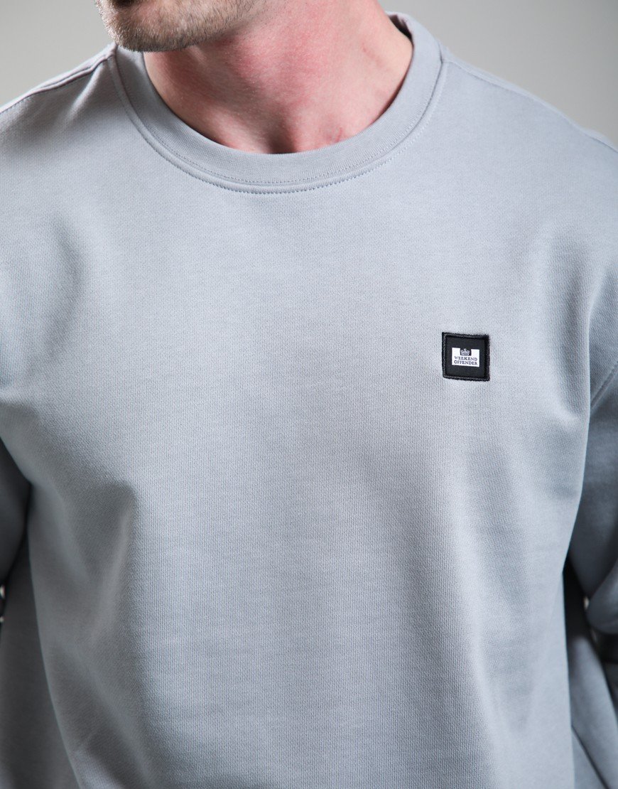 Weekend Offender Ferrer Crew Sweat Smokey