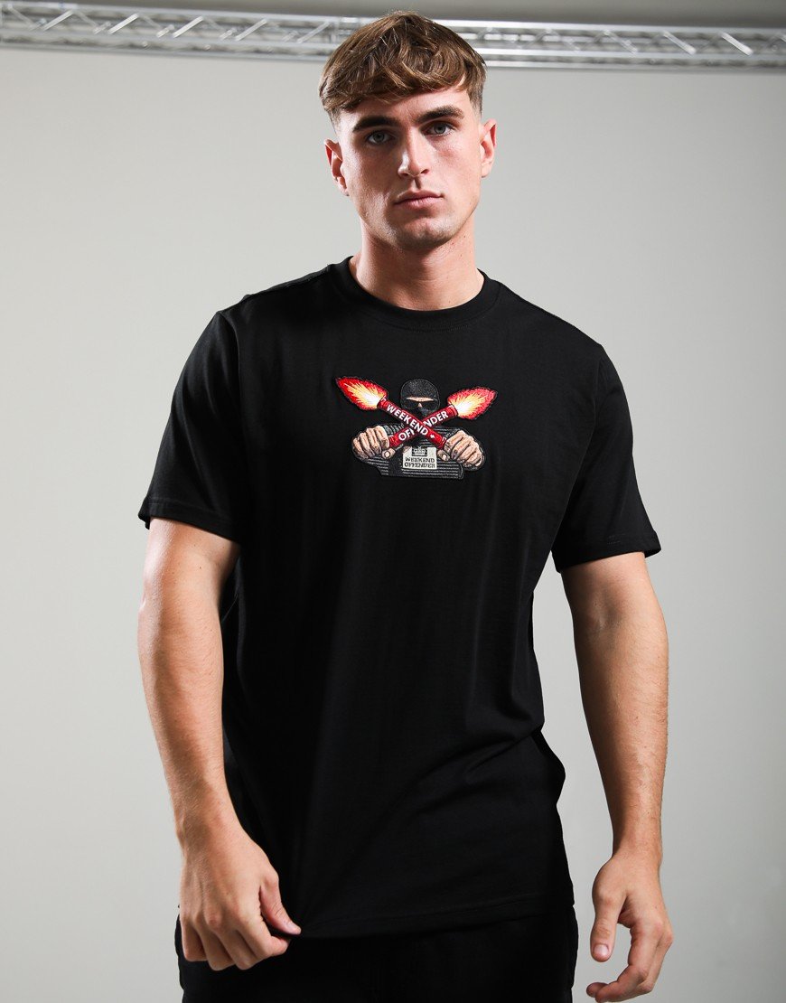 Weekend Offender Fulgar T-Shirt Black