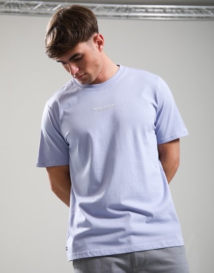 Weekend Offender Fun Factory T-Shirt Lavender/White