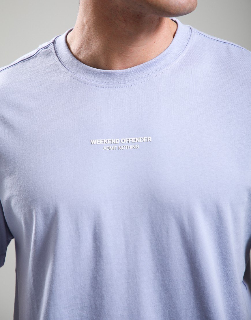Weekend Offender Fun Factory T-Shirt Lavender/White