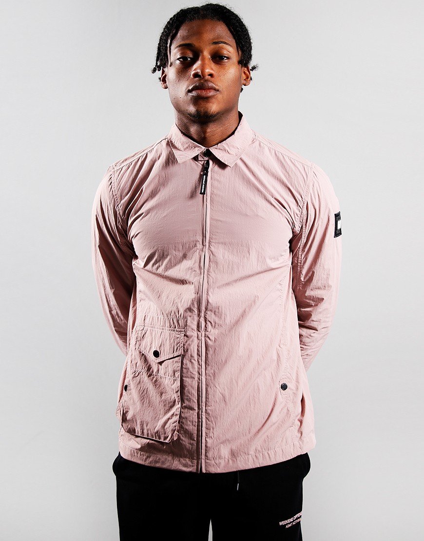 Weekend Offender Granville Overshirt Sand Rose