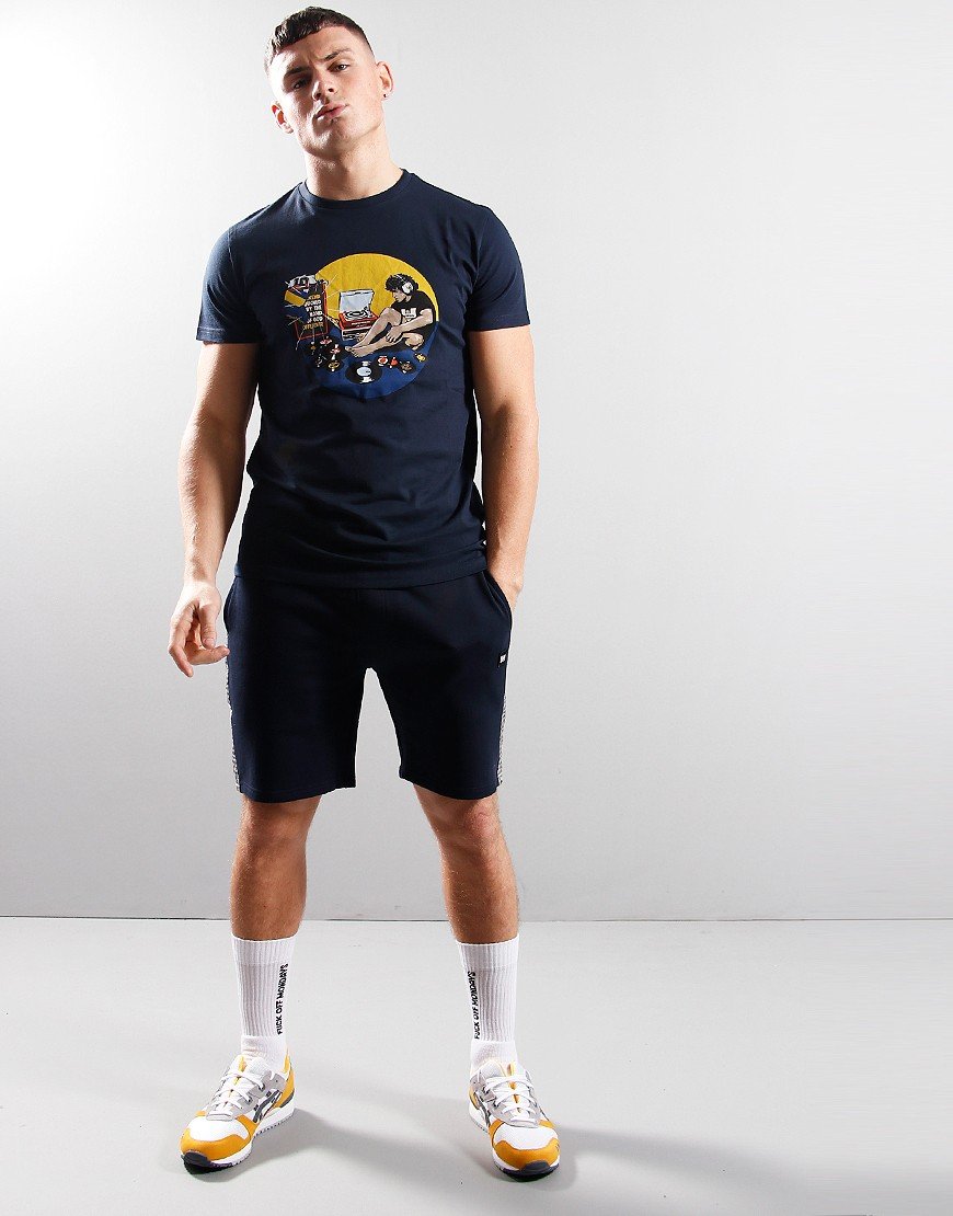 Weekend Offender Hand Of God T-shirt Navy