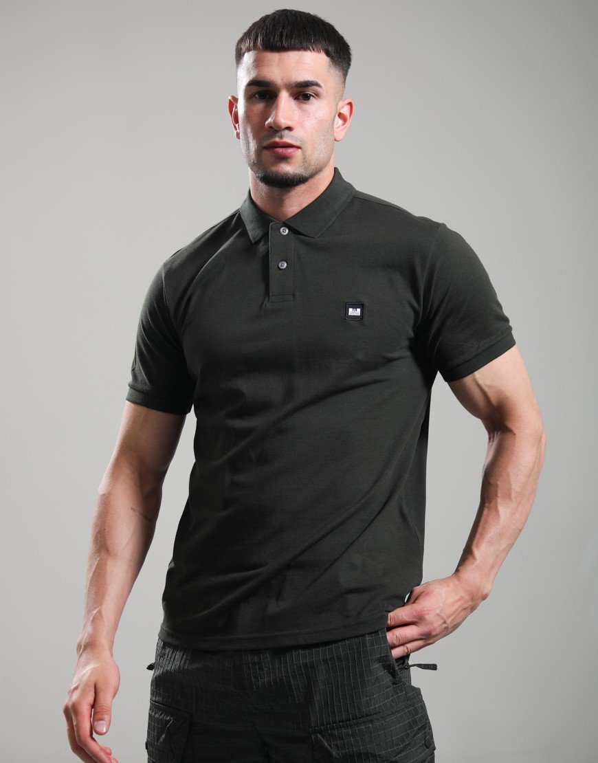 Weekend Offender Heathcote Polo Shirt Black Forest