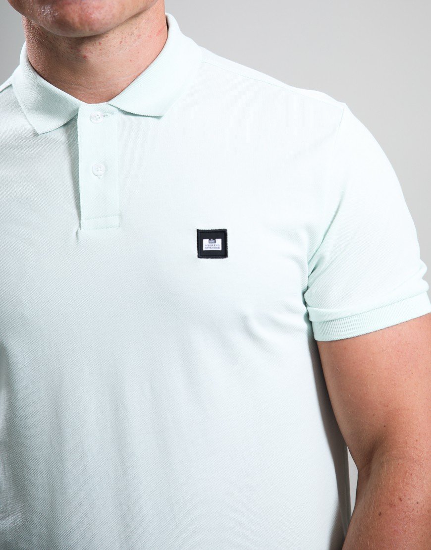 Weekend Offender Heathcote Polo Shirt Amazonite