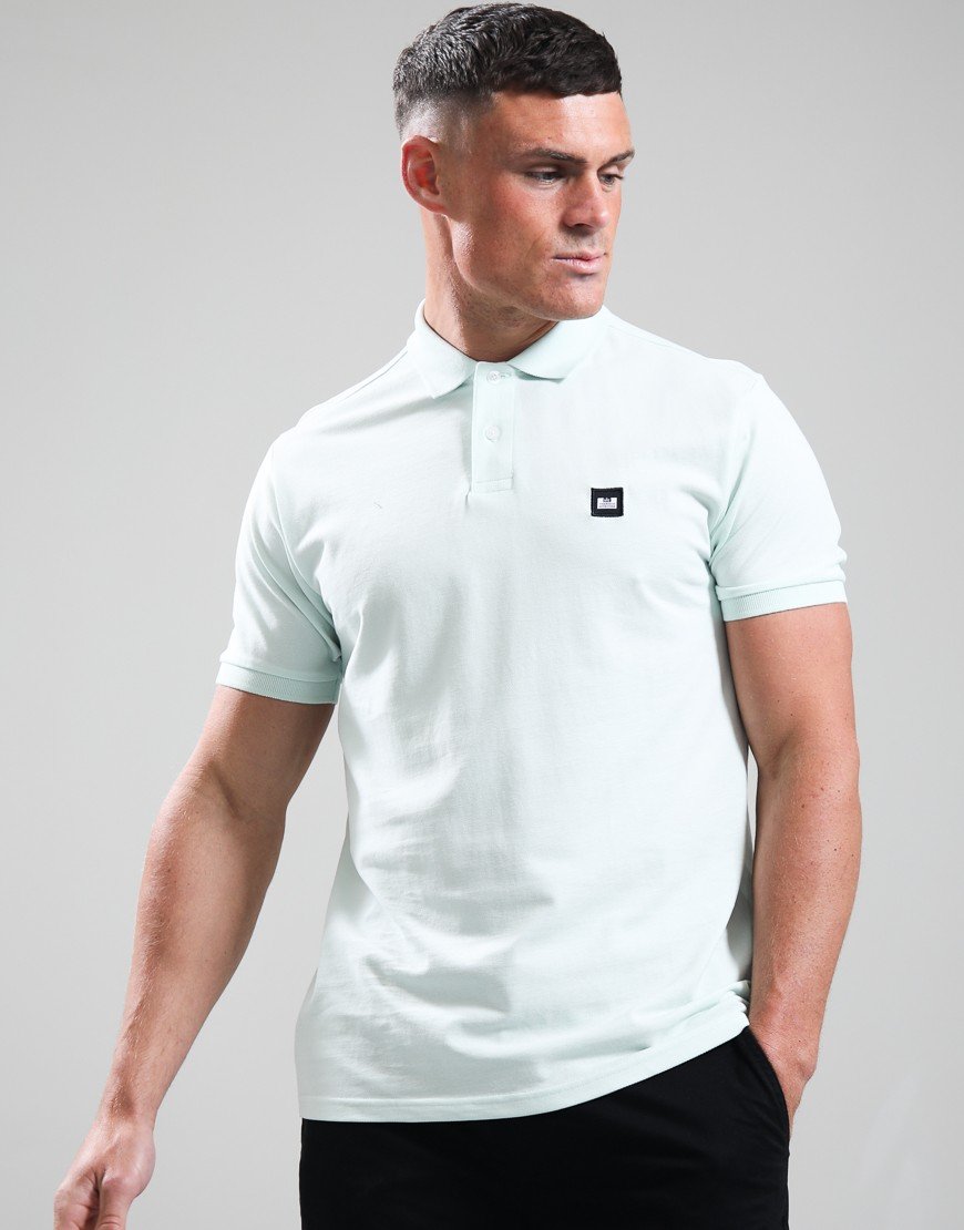 Weekend Offender Heathcote Polo Shirt Amazonite