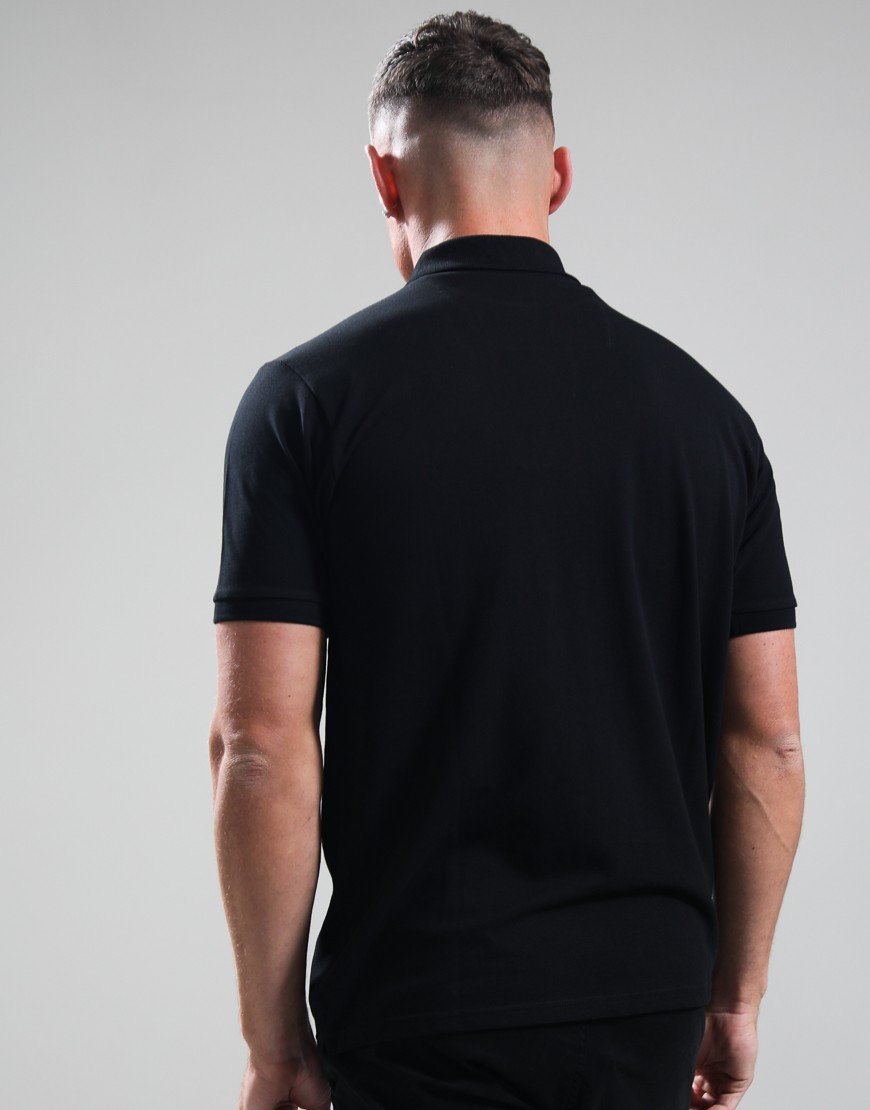 Weekend Offender Heathcote Polo Shirt Black