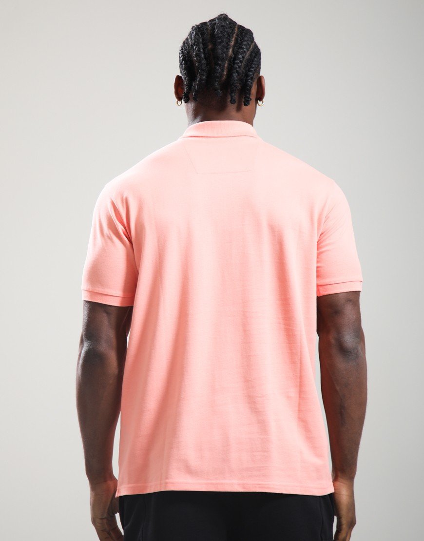 Weekend Offender Heathcote Polo Shirt Coral