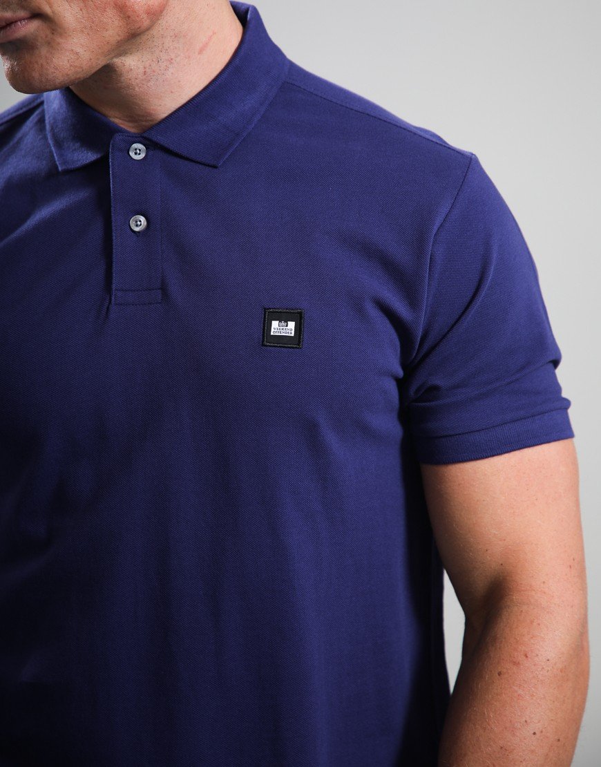 Weekend Offender Heathcote Polo Shirt Dark Sapphire