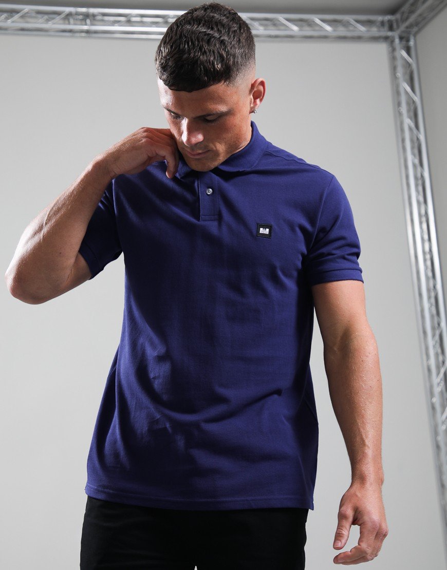 Weekend Offender Heathcote Polo Shirt Dark Sapphire