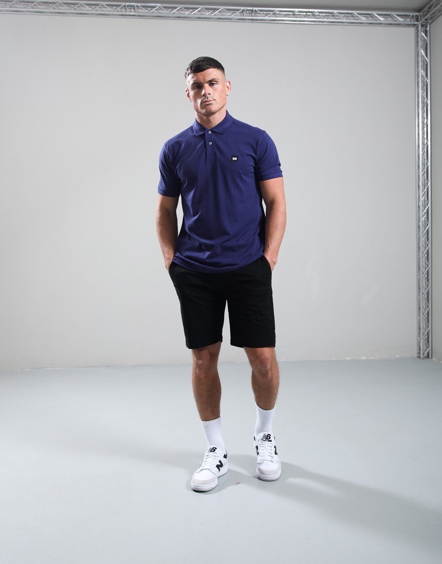 Weekend Offender Heathcote Polo Shirt Dark Sapphire