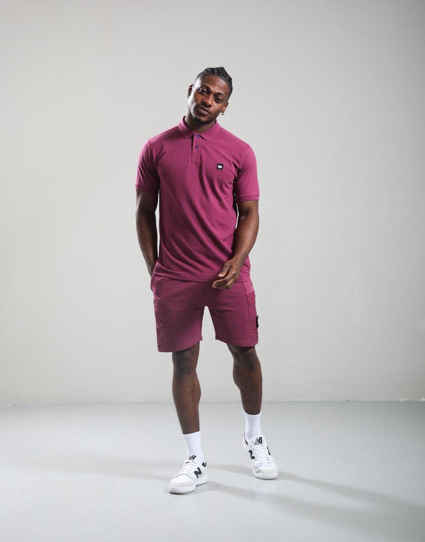 Weekend Offender Heathcote Polo Shirt Kirsch