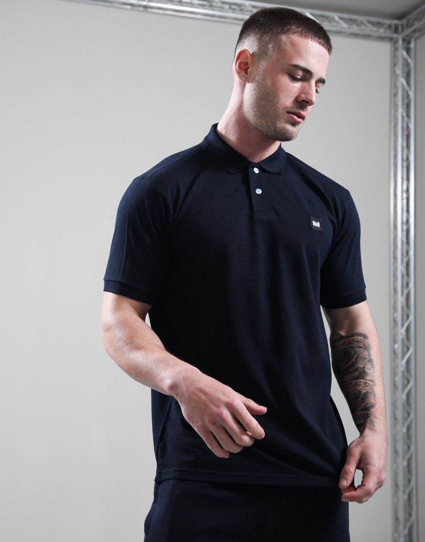 Weekend Offender Heathcote Polo Shirt Navy