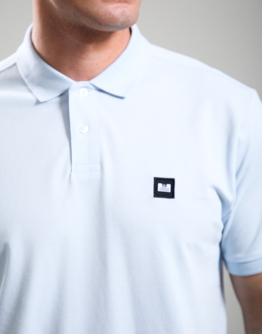 Weekend Offender Heathcote Polo Shirt Sky