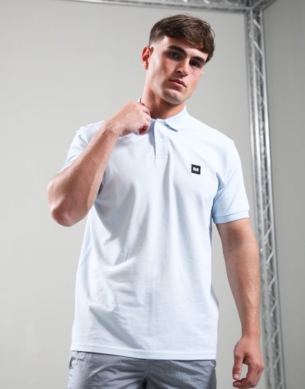 Weekend Offender Heathcote Polo Shirt Sky