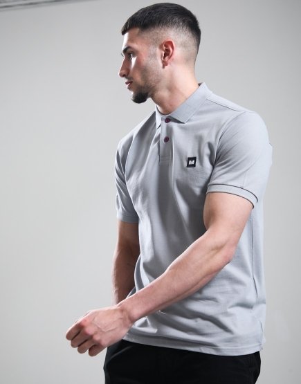 Weekend Offender Heathcote Polo Shirt Smokey
