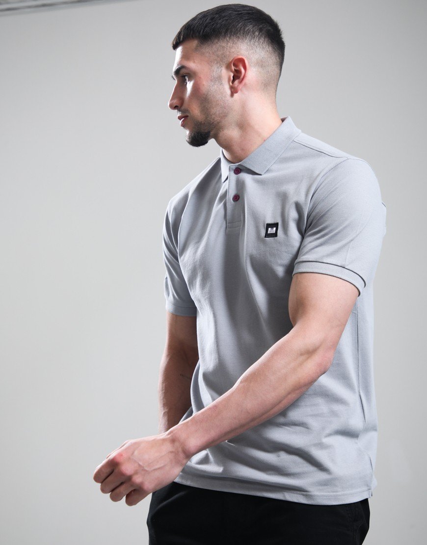 Weekend Offender Heathcote Polo Shirt Smokey