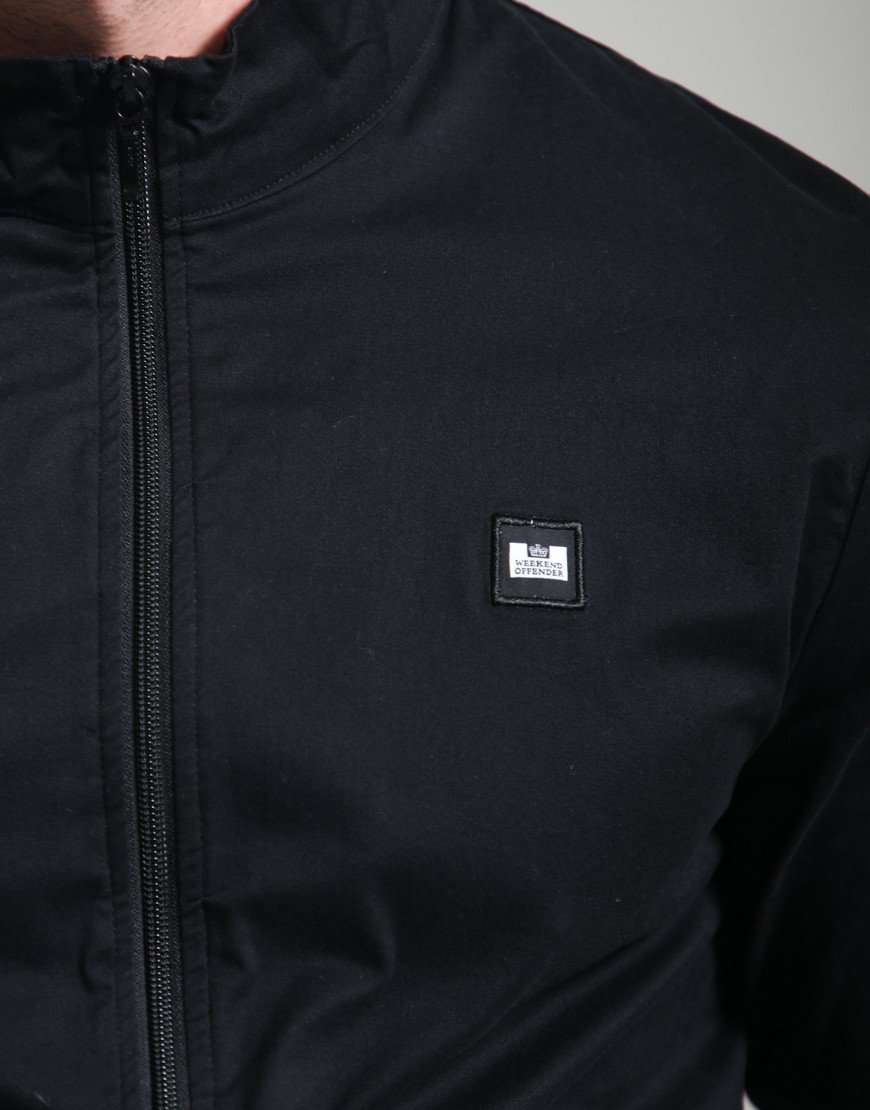 Weekend Offender Hemsley Track Top Black