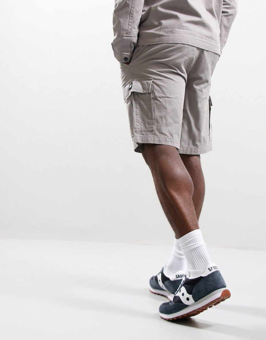 Weekend Offender High Desert Shorts Light Grey Terraces Menswear