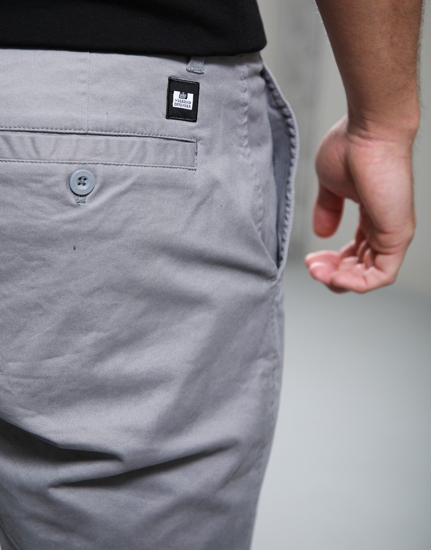 Weekend Offender Ivan Shorts Smokey Grey