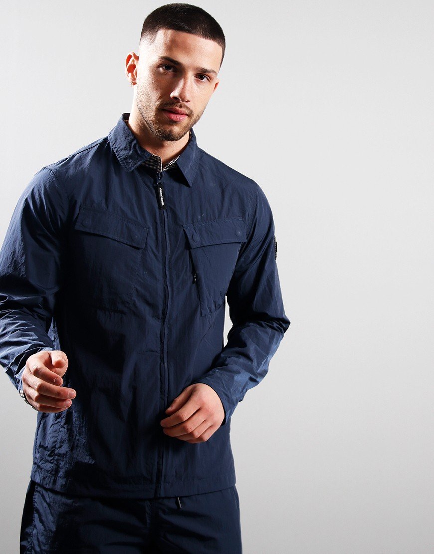 Weekend Offender Juniper Overshirt Navy