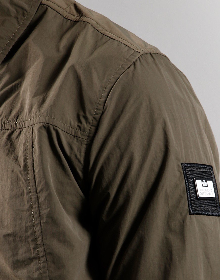Weekend Offender Khadija Overshirt Dark Khaki