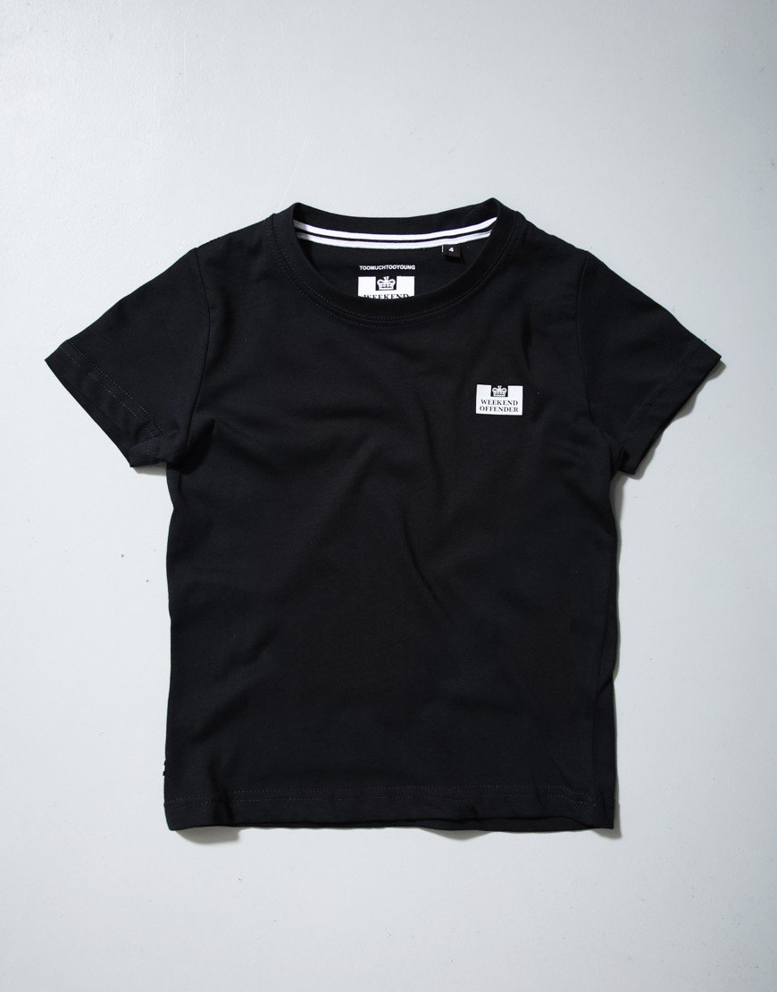 Weekend Offender Kids Bridgetown T-Shirt Black/Silver