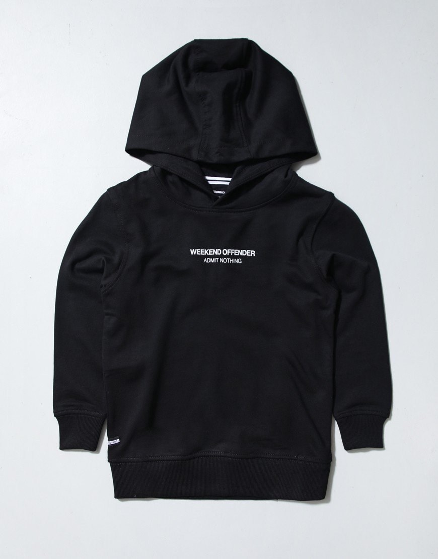 Weekend Offender Kids Elvira Hoodie Black/Silver