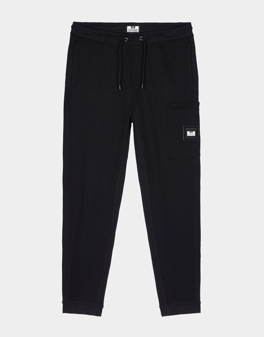 Weekend Offender Kids Foreman Track Pants Black