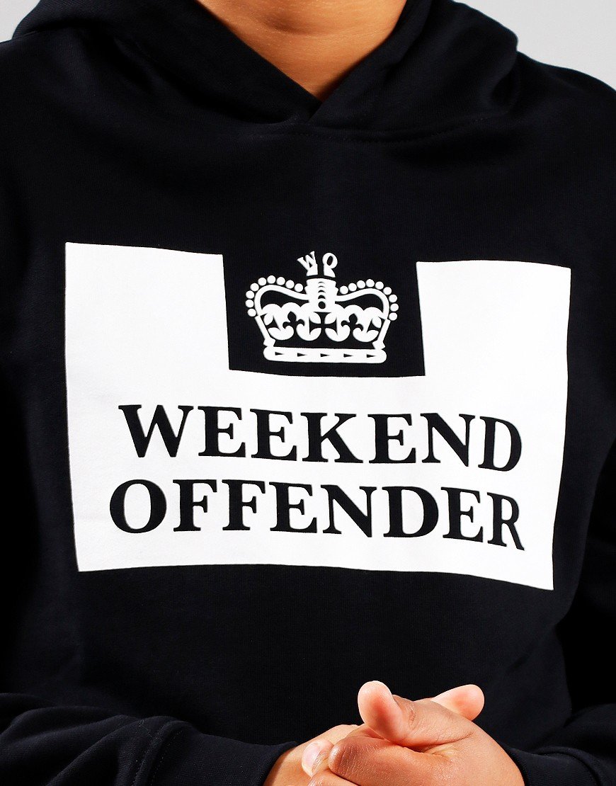 Weekend Offender Kids HM Service Hoodie Black