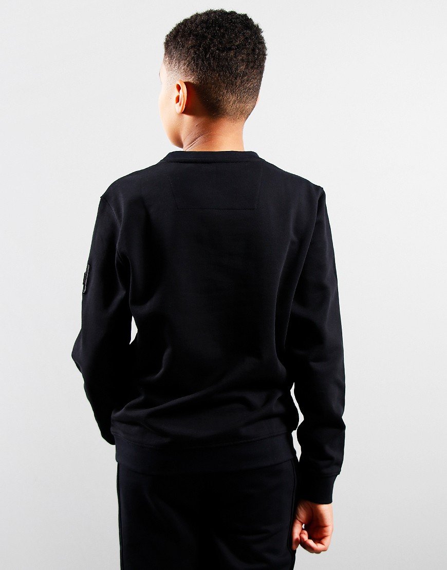 Weekend Offender Kids Juarez Crew Sweat Black