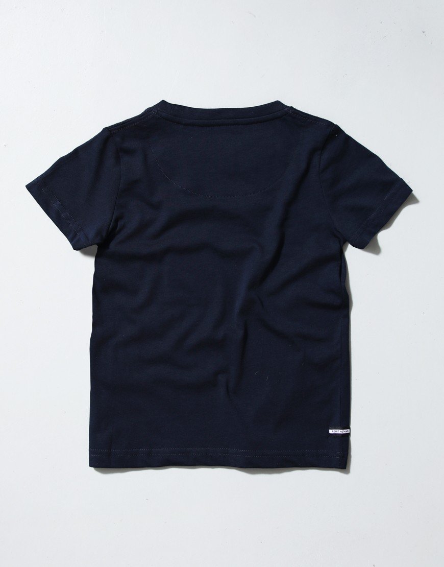 Weekend Offender Kids The Heights T-Shirt Navy/Mid Grey